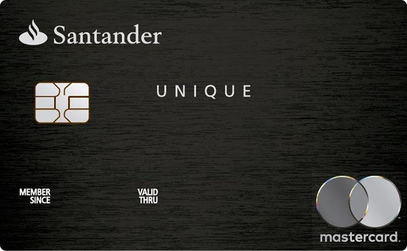 Santander Unique Pontos Mastercard Black