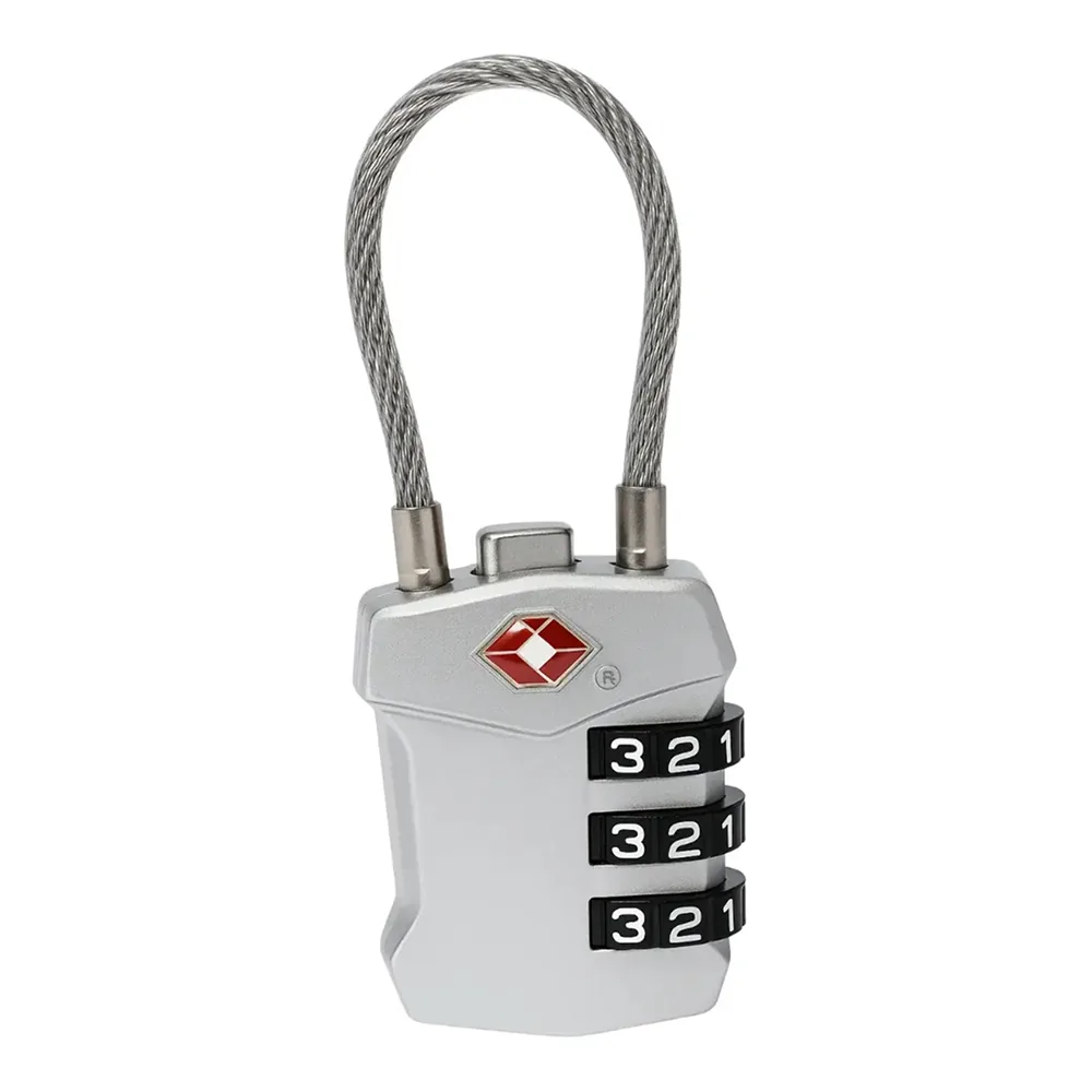 Cadeado flexível para mochila